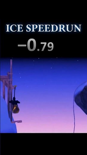 Getting Over It - ICE Speedrun #gettingoverit #speedrun #gaming