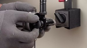 HDLNKAK Dial Indicator 0-1'' with Magnetic Base - Precision Machinist's Tool Set for Alignment, Includes Flexible Arm Base & 0.001" Accuracy Measuring Instrument.