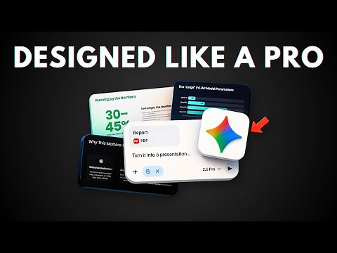 How to Create STUNNING Presentation Slides with Gemini AI