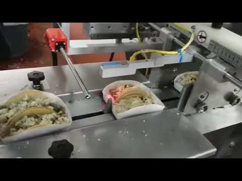 Redpack P325E Flow Wrapper Packaging Tacos | www.ProPac.com