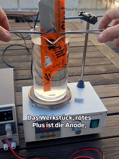 Messerätzung mit Meerwasser: Galvanik-Projekt in Kroatien