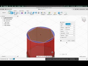 Fusion360: Part 17 (Using the Polygon tool)