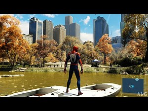 Marvel’s Spider-Man Remastered - Central Park - Open World Free Roam Gameplay (PC UHD) [4K60FPS]