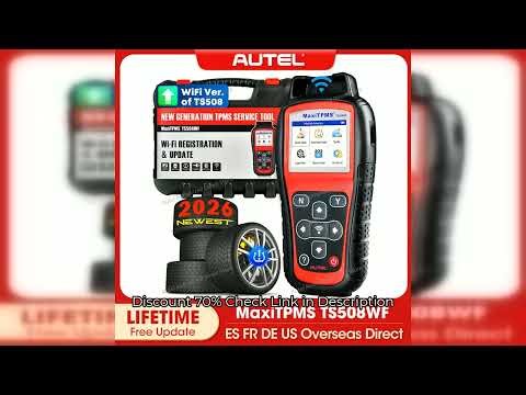 2025 Autel TS508WF TPMS Programming Tool TPMS Diagnostic Code Reader TPMS System Health Check, Progr