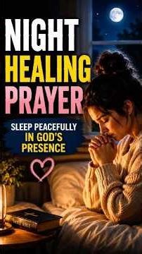 Night Healing Prayer 🌙 Sleep Peacefully in God's Presence Tonight