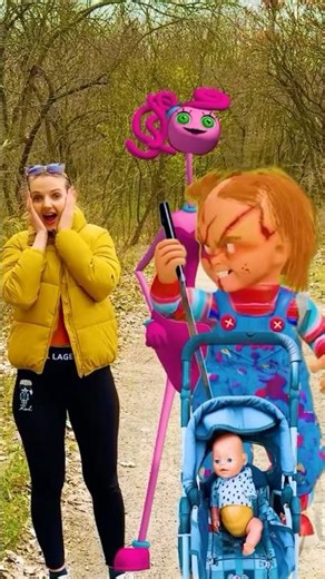 Giant Hulk CatNap Rainbow Blue Long Legs alive toy’s Monsters in real life #shorts