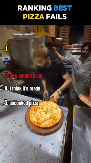 Ranking best pizza fails
