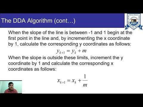 L - 3 | Unit - 1 | DDA Algorithm | Computer Graphics