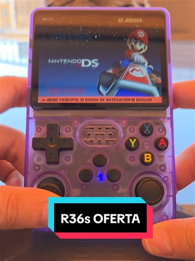 Esta consola por menos de 35€ tiene todos los juegos de tu infancia 🎮 #r36s #consola #retro #retrogaming #oferta