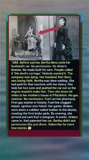 Bertha Benz: The Woman Who Drove History Forward