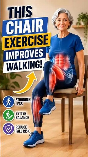 Weak Legs? Try Seated Marching to Walk with More Confidence #seniorfitness