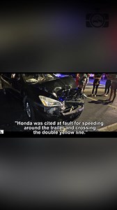 Toyota hauling a long trailer had their turn signal on. | Dashcam Lessons