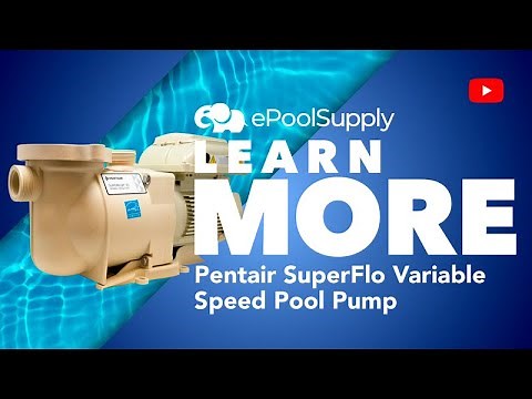 How To Factory Reset Pentair SuperFlo Variable Speed Pool Pump