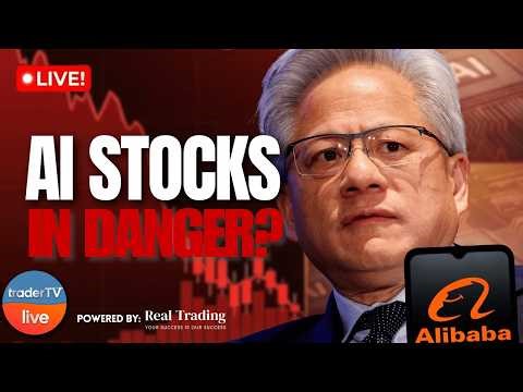 Why Microsoft, Google & NVDA are tanking🤯The New $BABA AI just Broke the Market | LIVE Feb 17