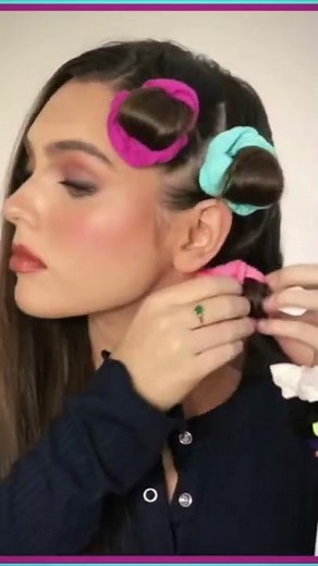 How To: HEATLESS CURLS with SCRUNCHIES?!💜