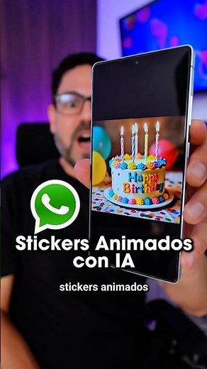 Create animated stickers with artificial intelligence on WhatsApp