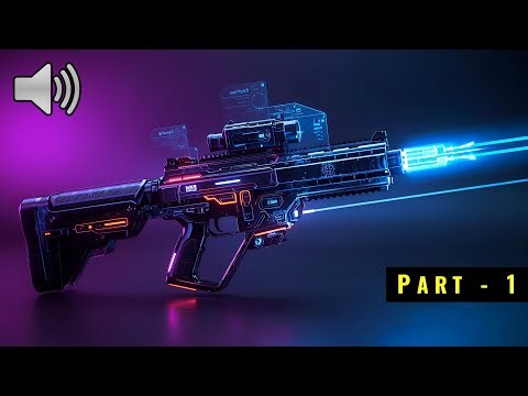 🔫 Futuristic Blaster Machine Gun Sound Effects Part 1 | High-Quality Sci-Fi Weapon Sounds