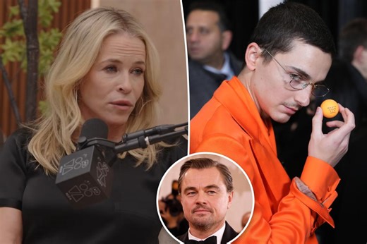 Chelsea Handler disses Timothée Chalamet’s boastful ‘Marty Supreme’ press tour: Leonardo DiCaprio ‘wouldn’t do that’