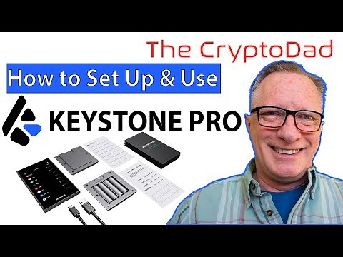 How to Set Up & Use the Keystone Pro Air Gapped Cryptocurrency Hardware Wallet