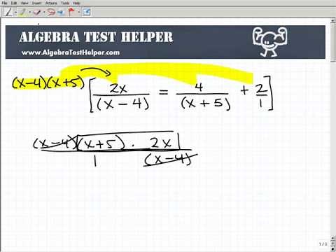 How To Solve Rational Equations