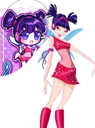 Tecna and Musa! next part of my winx series 💕💕💕 I had a lot of difficulties with these two but I hope you still enjoy 💕💕💕 #winx #winxclub #musa #tecna #arttok