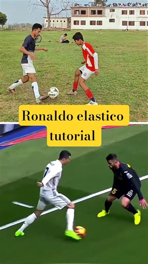 Ronaldo elastico tutorial #football #shorts #cr7