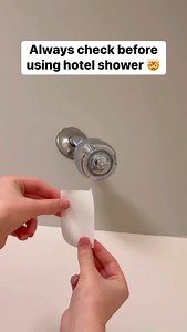 ALWAYS CHECK BEFORE USING HOTEL SHOWER 🚿 | jello.zyx