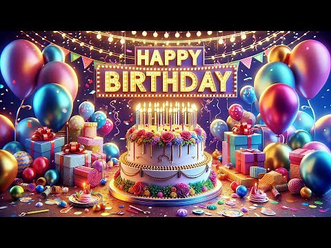 A Complete Birthday Party Song 🎂🎶 Full of Joy 💖