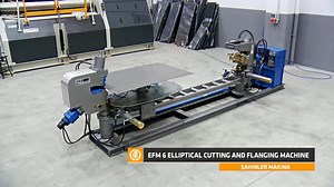 EFM 6 Eliptical Cutting And Flanging Machine