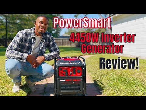 My First Portable Generator | PowerSmart 4450W Inverter Generator Review!