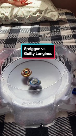 Replying to @Carl89•_• Guilty Longinus vs Spriggan Requiem! UNFAIR Battle😭#beyblade #beybladeburst #beybladeburstsparking #beybladeburstdynamitebattle #fyp #fypシ゚viral