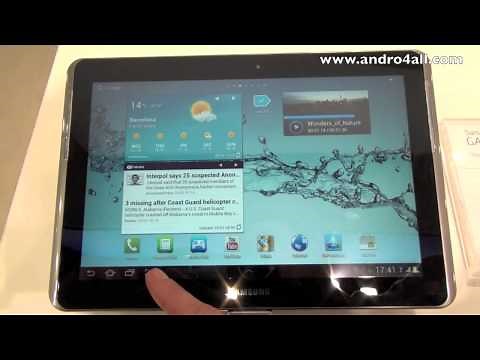 Samsung Galaxy Tab 2 10.1 MWC 2012 [HD]