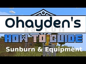 Sunburn & Equipment