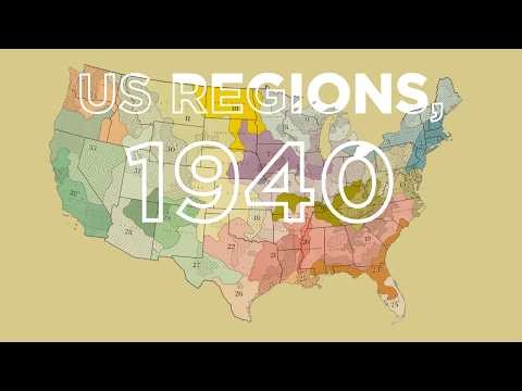 How America's Regions Have Changed Since 1940