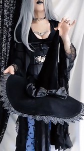 Witch Outfit Idea.👻 Bewitch the night this Halloween. 🧙‍♀️🌙 #OctoberVibes #fallfashion2024 #halloweencountdown2024 #spookyseason2024 #cozyautumn #HalloweenDIY #costumeideas #octoberplaylist #reelitfeel #TrendingNow2024 #witchaesthetic | Scarlet Darkness Brand