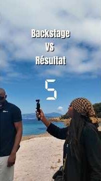 Création de contenu backstage VS résultat