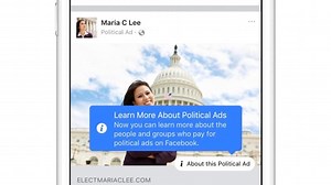 Facebook ads: Social media giant announces new transparency