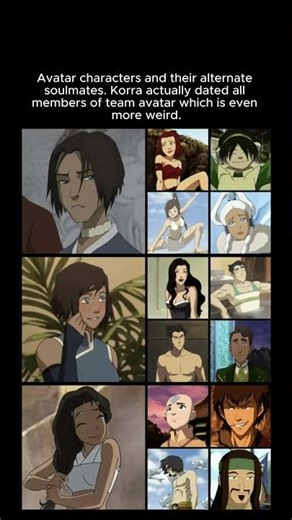 Avatar characters soulmates