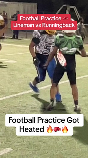 Football Practice Got Heated 🔥🥊🔥