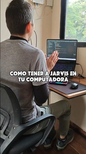 How to set up Jarvis on your computer 🤖🔥 #viral #hack #tech #tips #ironman #tricks