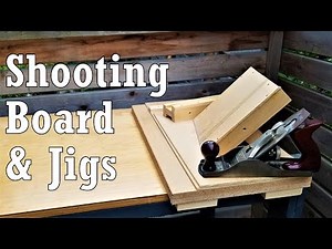 SHOOTING BOARD AND JIGS BUILD // Backyard Hand Plane Setup