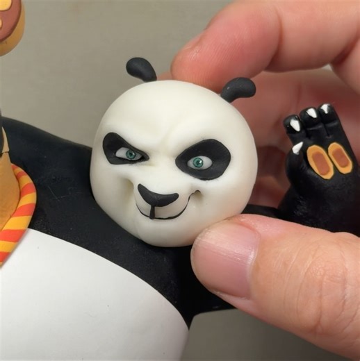Dragon Warrior Poo is Here 🐼 Simply Learn & Try Kung Fu panda Clay Figure ✨ | DEEPFLAME