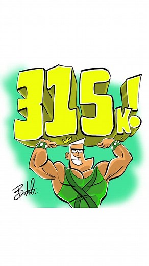 THANK YOU for 315K, Hartfans! 😎🔥 SO grateful for all of you! What do you want to see next? #butchhartman #fairlyoddparents #dannyphantom #tuffpuppy