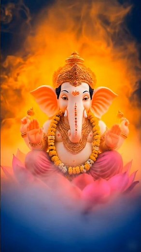 Divine Lord Ganesha 4K Wallpaper 🙏 | Ultra Realistic Ganpati Bappa AI Art