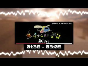 Ablaze Normal + Underscore