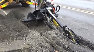 1.7K views | Did You Know that Digga Trenchers can Cut Through Asphalt? Available with a number of different tooth and chain configurations, the trencher can get the job done in various environments, whether that'd be soft ground, rocky ground, permafrost or asphalt. | Digga Europe | Facebook