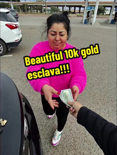 El dia de hoy comprando esta hermosa esclava de 10kilates en el 956💯🤝 Gracias por todo el apoyo razita y dios me Los bendiga🙏#oro#gold#956valley #puropinche956#fyp