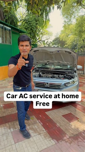 Indian Drive Guide | Deepak Chaudhary on Instagram: "Car AC service at home free of cost #indiandriveguide"