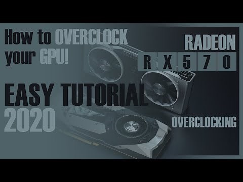 HOW TO OVERCLOCK YOUR GPU | MSI AFTERBURNER | RX 570 OVERCLOCKING | BEGINNERS GUIDE (2020)