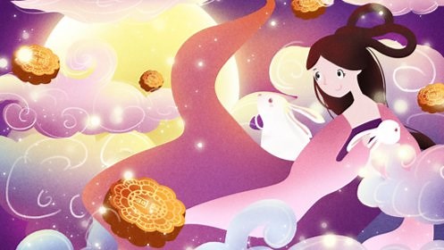 少儿早教动画-中秋节的传说，小朋友们知道中秋的来历吗